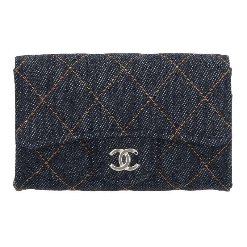 CHANEL（シャネル） カードケース 26SS クラシック フラッ デニム