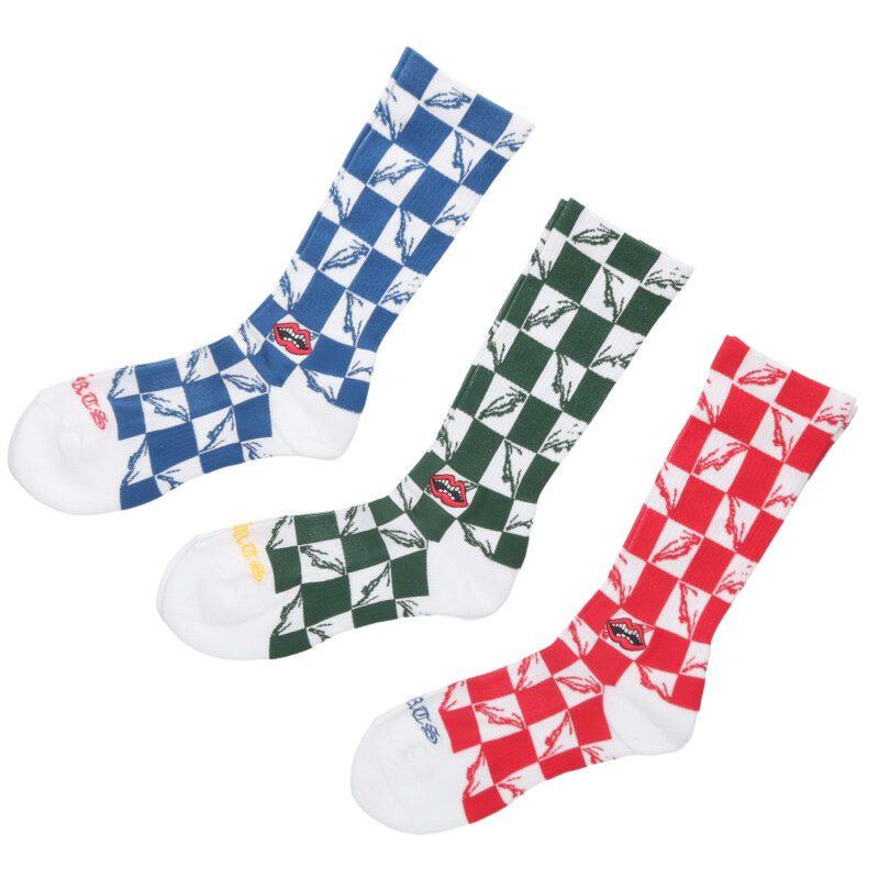クロムハーツ サイズ:S  SOCKS PPO CHOMPER 3PK チョンパー靴下ソックス 中古 OK15 CHROME HEARTS（クロムハーツ） 靴下 サイズ:S SOCKS PPO CHOMPER 3PK