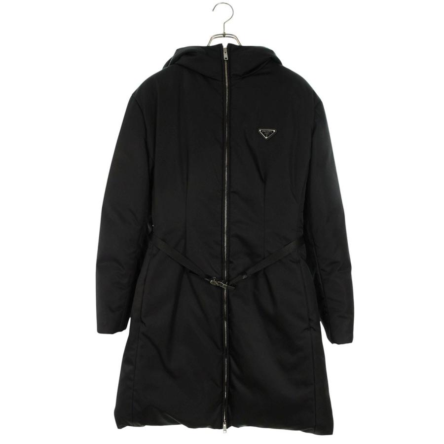 PRADA（プラダ） コート サイズ:44 292077 RE-NYLON ベルト付き三角