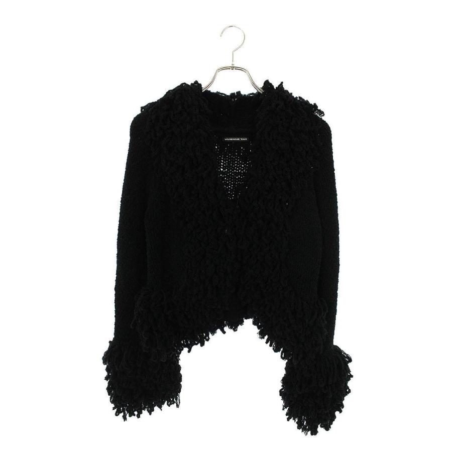 ヴィヴィアンタム Vivienne Tam 016 サイズ 0 ウールニットフリンジブルゾン 中古 Bs99 1109 0216 Rinkan 通販 Yahoo ショッピング
