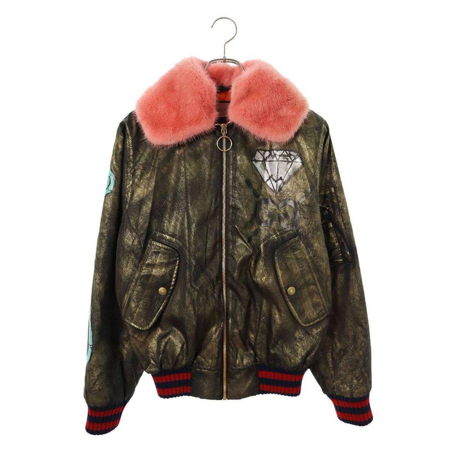 GUCCI グッチ ブルゾン 447800 ZHD53 サイズ:36 ゴーストMA-1 GUCCI グッチ ブルゾン 447800 ZHD53 サイズ:36 ゴーストMA-1