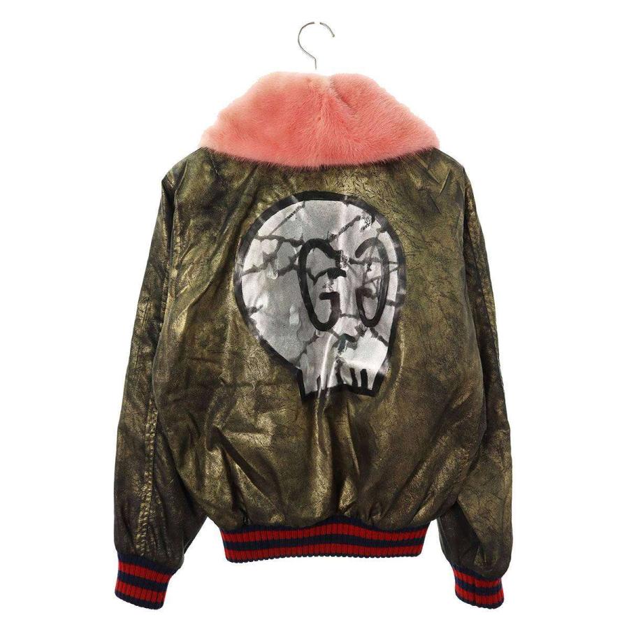GUCCI グッチ ブルゾン 447800 ZHD53 サイズ:36 ゴーストMA-1 GUCCI グッチ ブルゾン 447800 ZHD53 サイズ:36 ゴーストMA-1