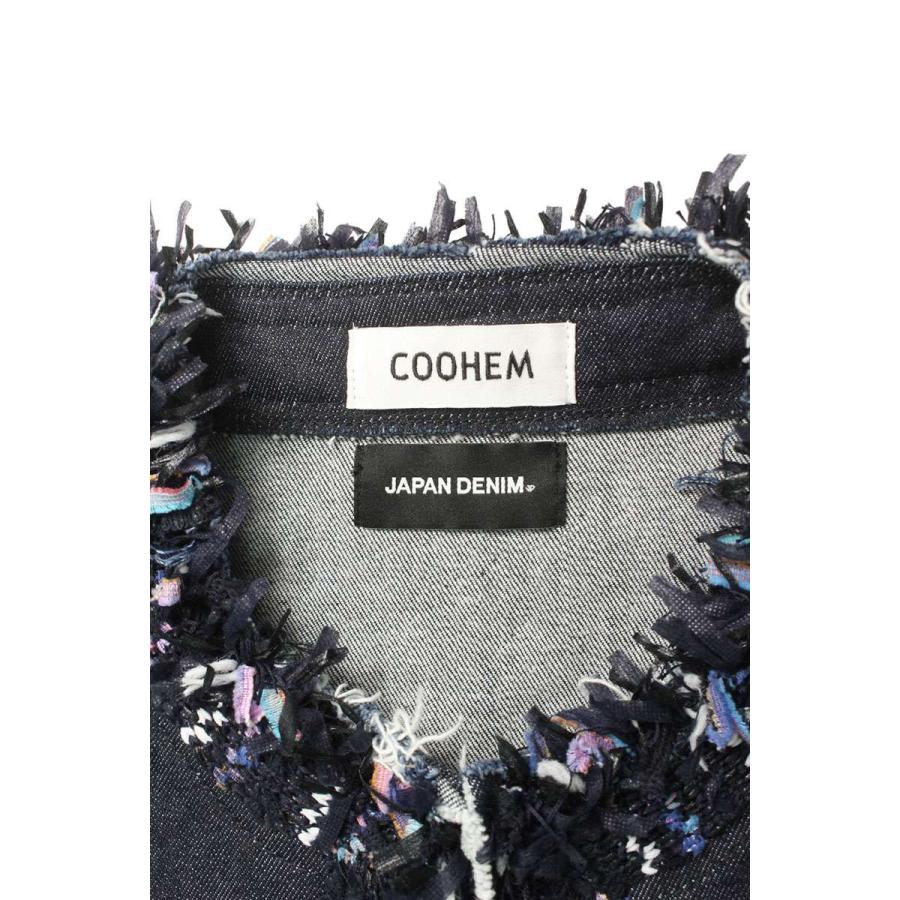 ジャパンデニム コーヘン サイズ:2 JDCHJK1002 TWEED FRINGE NO COLLAR