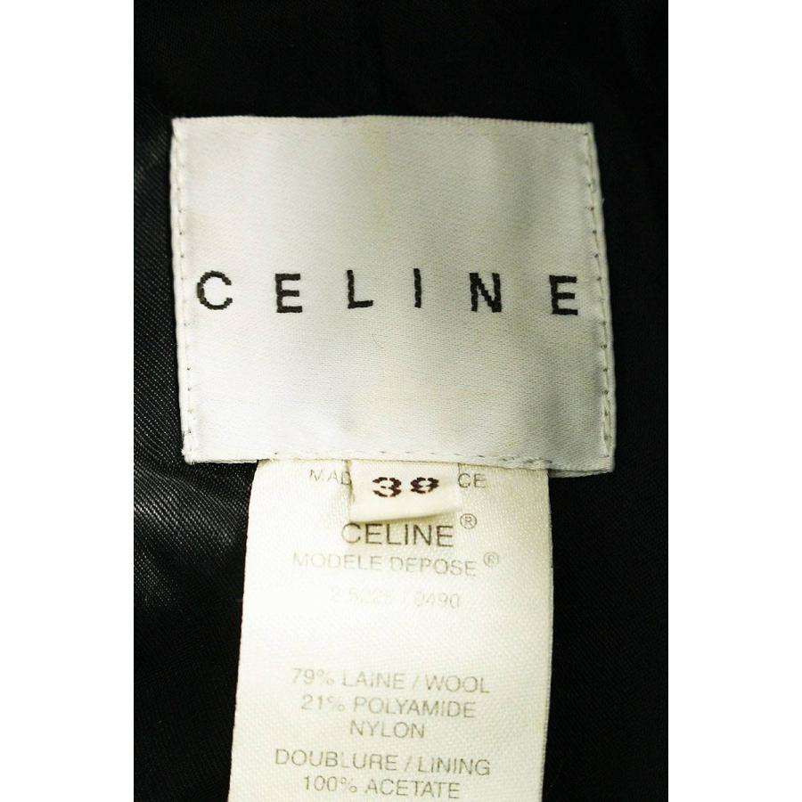 セリーヌ CELINE サイズ:38 ウールポリショート丈コート 中古 BS99