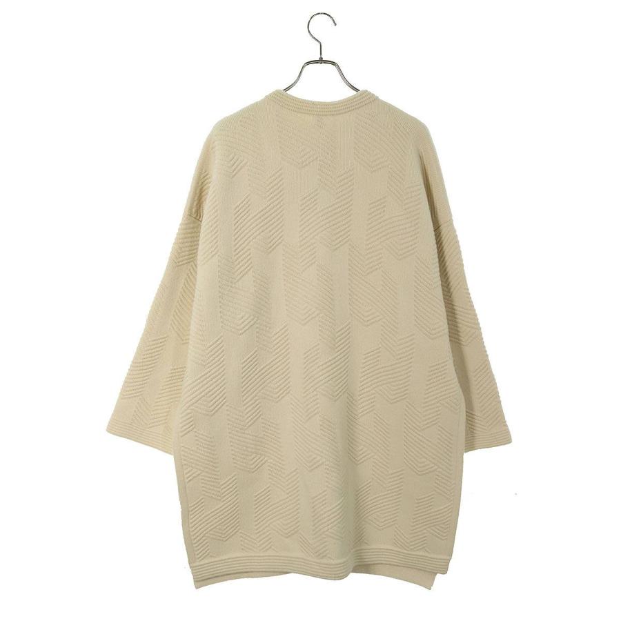 HERMES エルメス コート 23AW 3H2101D4 サイズ:34 Hモチーフ総柄 HERMES エルメス コート 23AW 3H2101D4 サイズ:34 Hモチーフ総柄