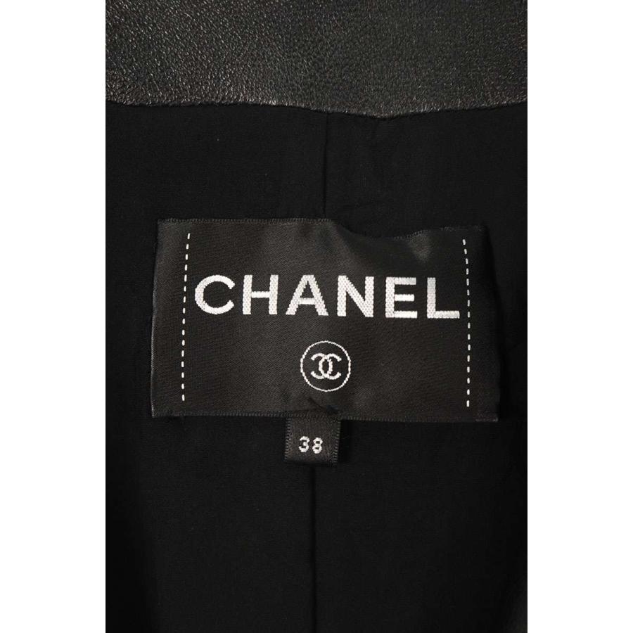 CHANEL シャネル コート P59585C00356 サイズ:38 ココマークボタン 