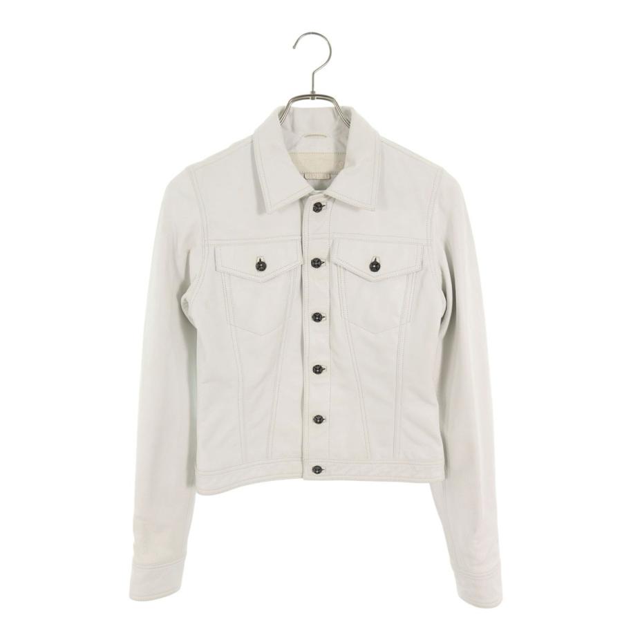 CHROME HEARTS（クロムハーツ） クロスボタンレザーレザージャケット