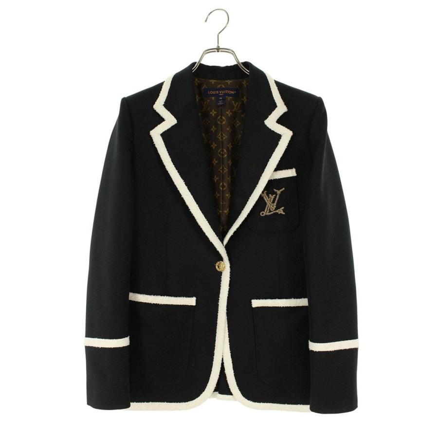 ルイヴィトン サイズ:38  25AW  RW252WW JDL FTJA10 金ボタンLVワッペンブレザージャケット 中古 BS99 LOUIS VUITTON（ルイ・ヴィトン） サイズ:38 25AW RW252WW JDL FTJA10