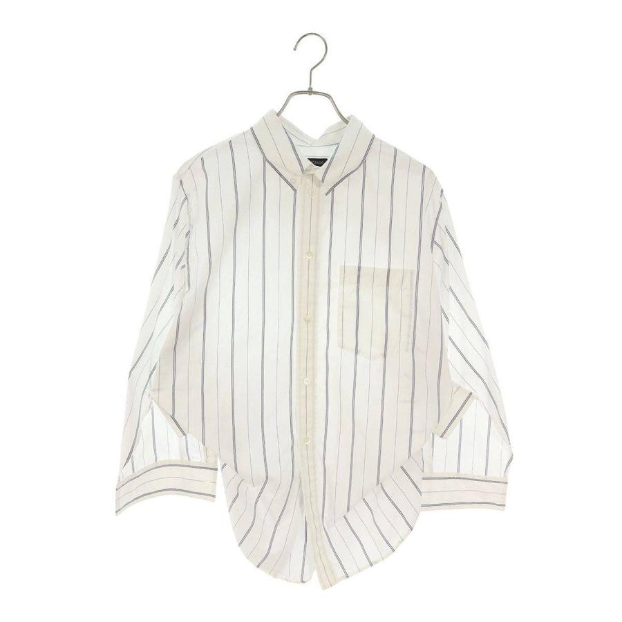 バレンシアガ 長袖シャツ 671663 TOM06 サイズ:32 ストライプ 