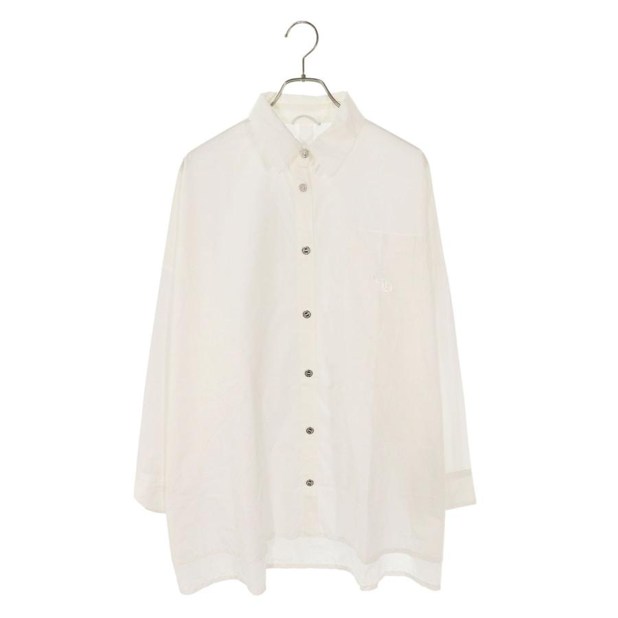 クロムハーツ サイズ:L  MAHAL KITA マハルキタ オーバーサイズ長袖シャツ 中古 SJ02 CHROME HEARTS（クロムハーツ） 長袖シャツ サイズ:L MAHAL KITA