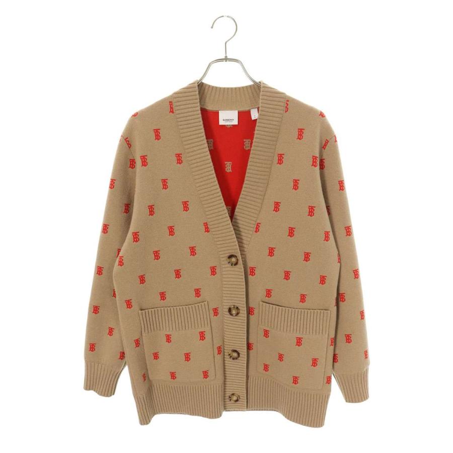 バーバリー サイズ:S  8021032 TB総柄カーディガン 中古 SB01 BURBERRY（バーバリー） サイズ:S 8021032 TB総柄カーディガン 中古