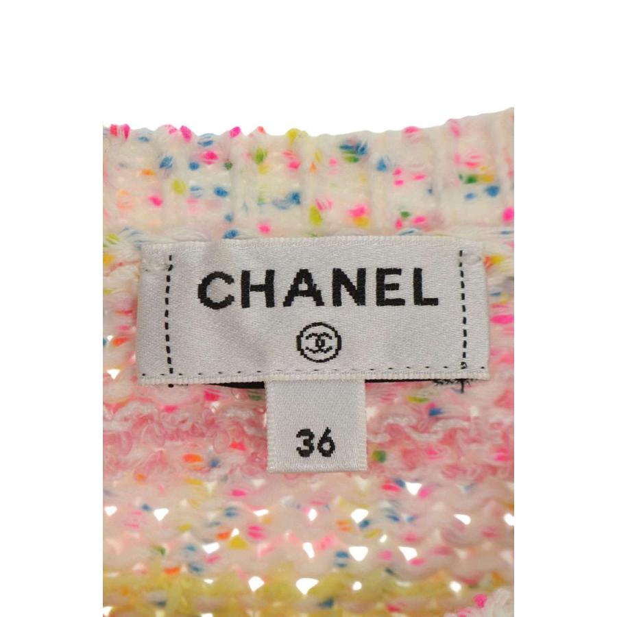 CHANEL シャネル ニット 24SS P76579K11042 サイズ:36 ハート CHANEL シャネル ニット 24SS P76579K11042 サイズ:36 ハート