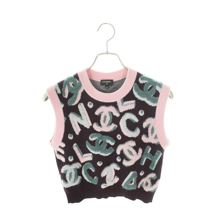 CHANEL シャネル ニット P73252K10534 サイズ:34 カシミアココマーク 