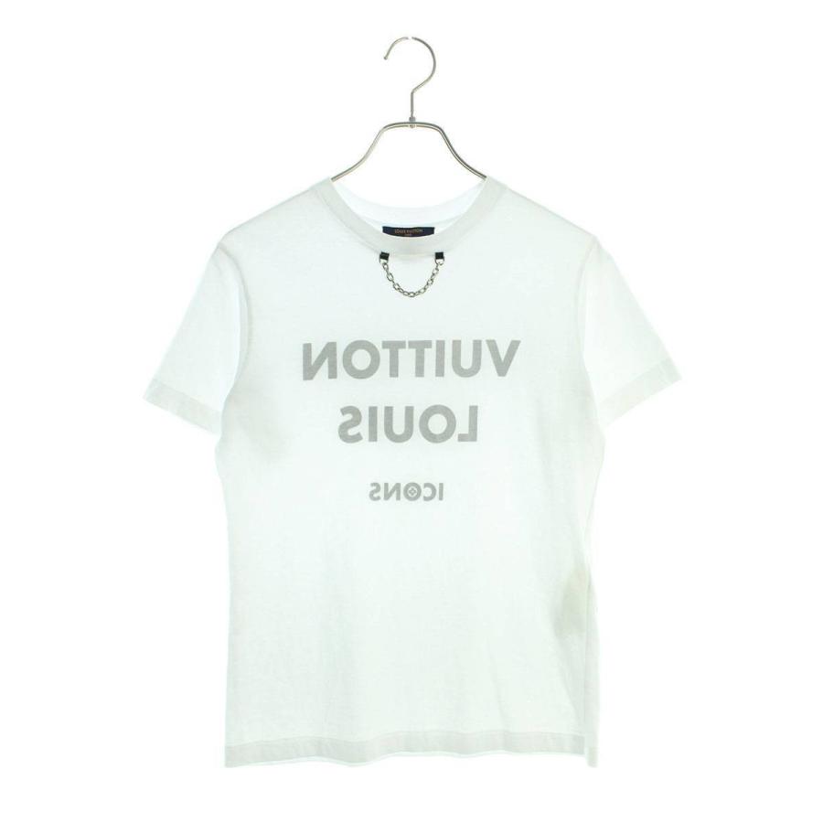 ルイヴィトン Tシャツ 20SS サイズ:XS チェーンプリントTシャツ 中古 
