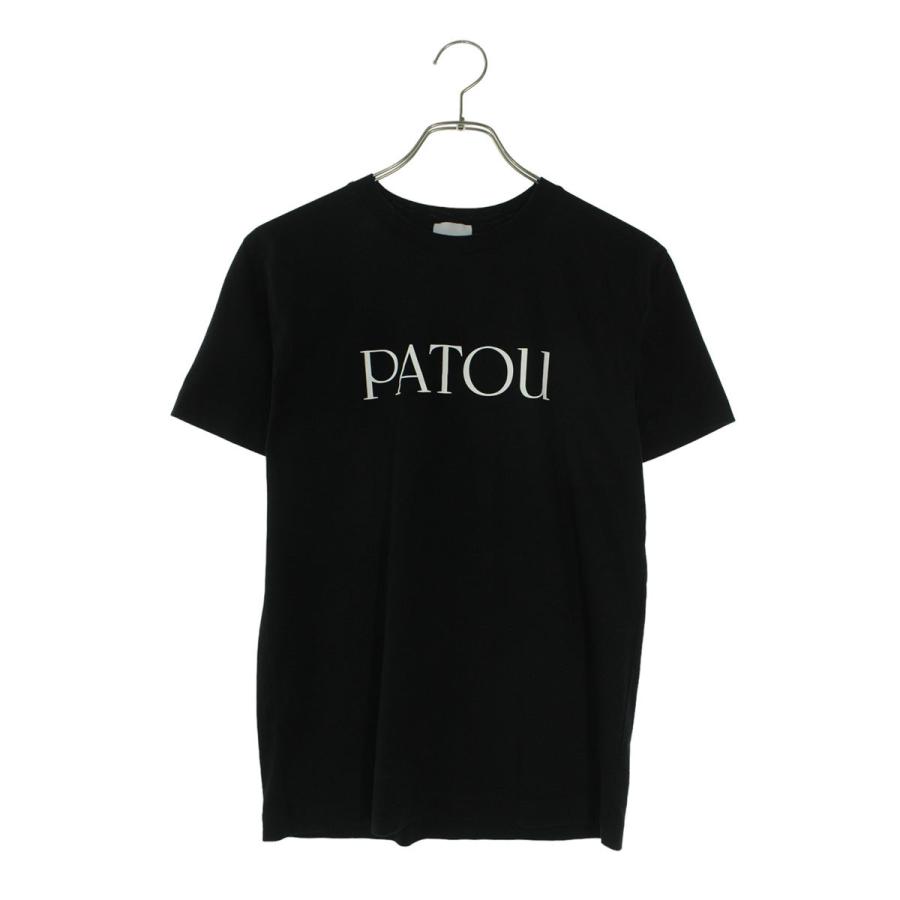 パトゥ Tシャツ サイズ:XXS ロゴプリントオーガニックコットンTシャツ 