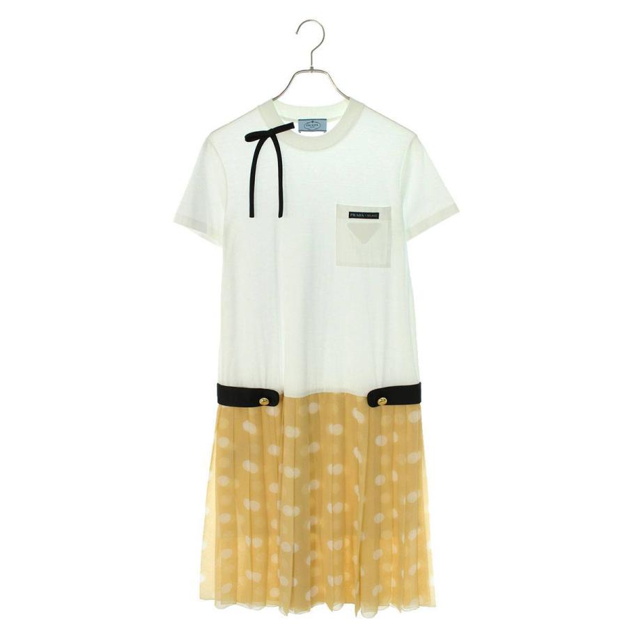 最高の品質の プラダ ワンピース Bs99 中古 ベルテッドカットソードッキングワンピース サイズ S 1uje S191 19ss Prada プラダ ブラウス ワンピース チュニック Postetelecom Gouv Cg