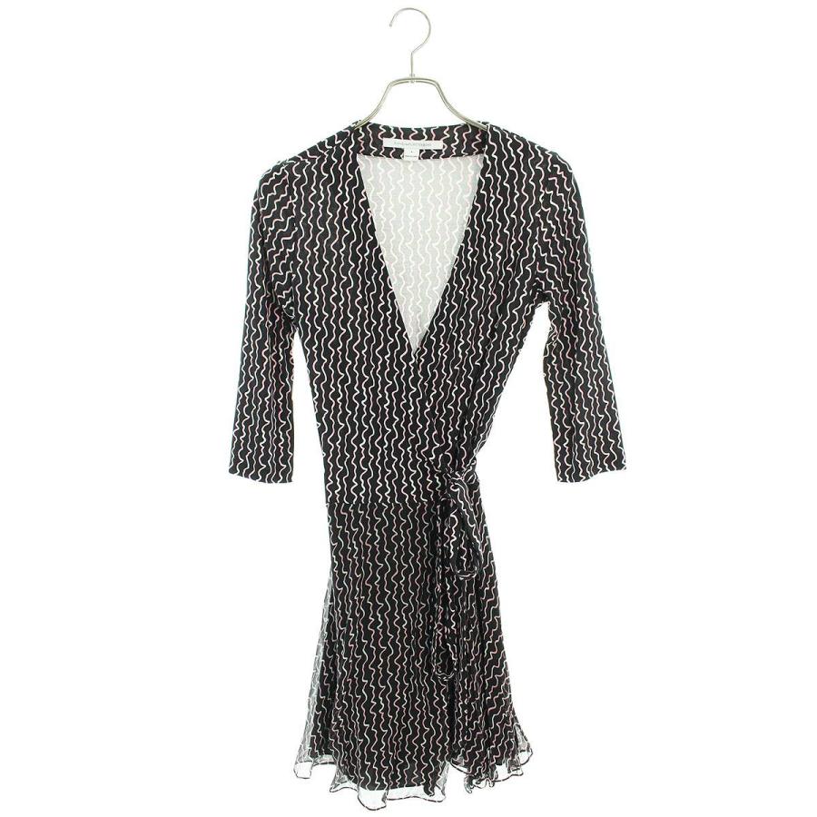ダイアンフォンファステンバーグ DIANE von FURSTENBERG 404-6240805 サイズ:4 総柄シルクワンピース 中古 BS99  :50522-221108-0108:RINKAN - 通販 - Yahoo!ショッピング