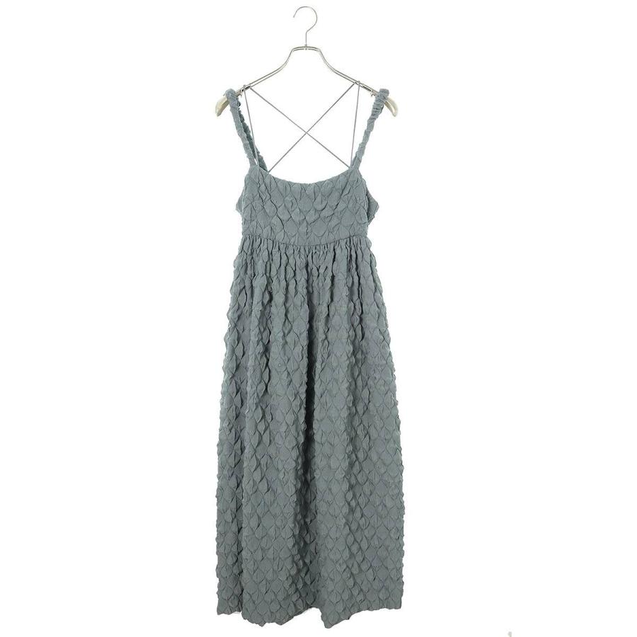ルシェルブルー LE CIEL BLEU 25A65102 Shrink Jaquard Cami Dress 