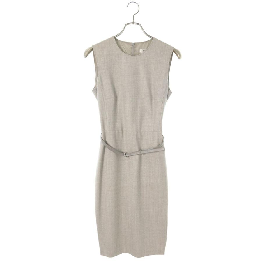 マックスマーラ ワンピース 122611790 サイズ:38 ウールノースリーブ  