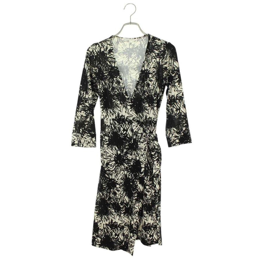 ダイアン フォン ファステンバーグ長袖ラップワンピースサイズ0