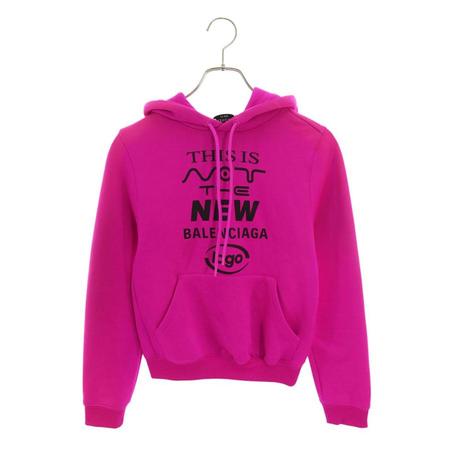 BALENCIAGA　バレンシアガ　パーカー　XS BALENCIAGA - BALENCIAGA バレンシアガ パーカー XS 黒 【古着】【中古