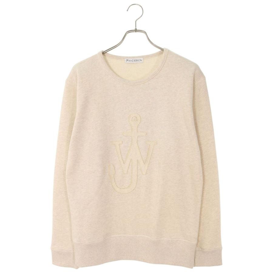 ジェイダブリューアンダーソン サイズ:M  JE05919A ロゴ刺繍クルーネックスウェット 中古 BS99 J.W.Anderson（ジェイダブリューアンダーソン） サイズ:M JE05919A