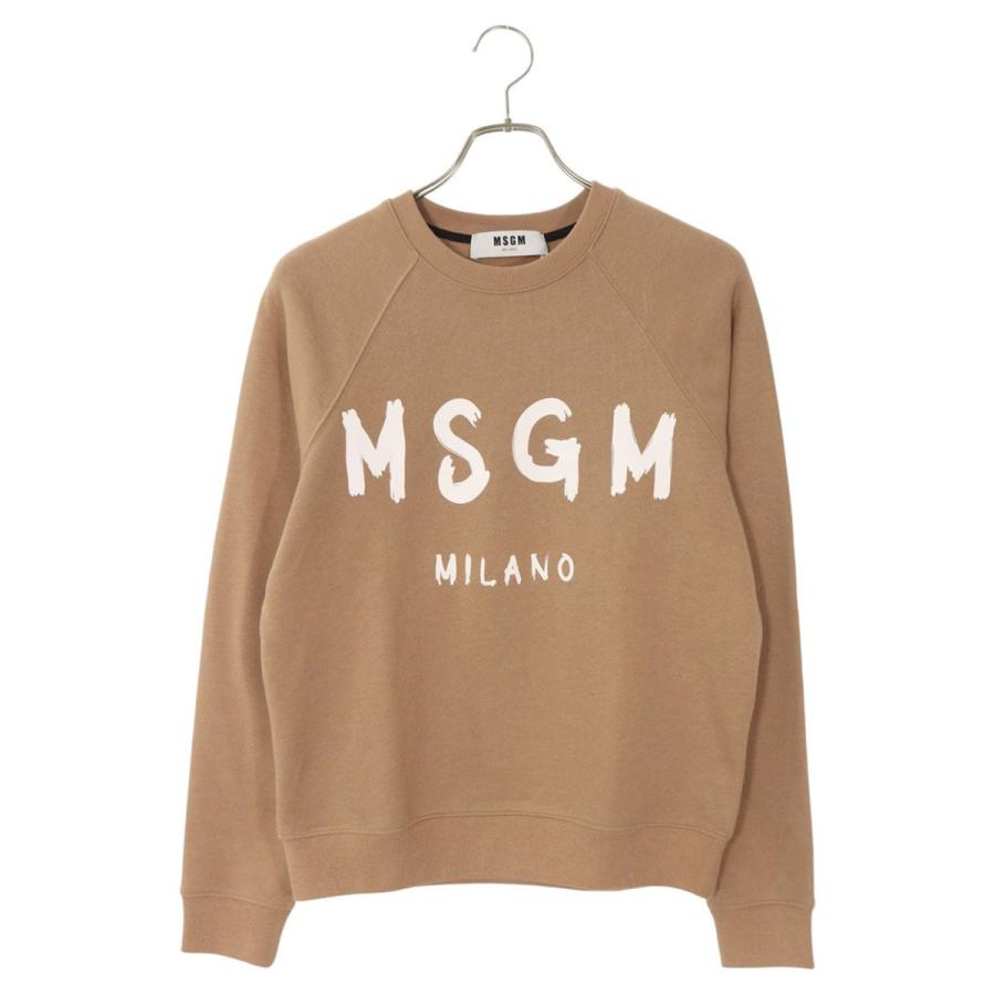エムエスジーエム サイズ:S  2741MDM89 ロゴプリントスウェット 中古 BS99 MSGM（エムエスジーエム） サイズ:S 2741MDM89 ロゴプリントスウェット