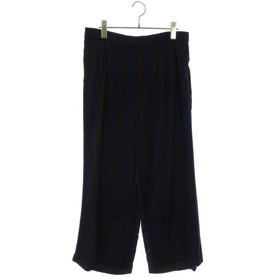 トリココムデギャルソン tricot COMME des GARCONS TO-P002 サイズ:M AD2004ストライプ切替キュプラロングパンツ 中古 BS99 :50829-230408-0080:RINKAN 通販 トリココムデギャルソン ストライプ ワイドパンツ