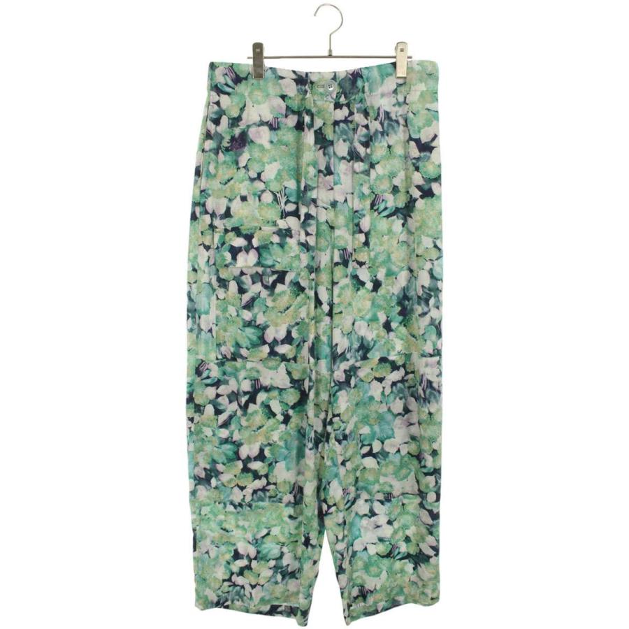 ドリスヴァンノッテン サイズ:M フローラル総柄ビスコースロングパンツ 中古 BS99 DRIES VAN NOTEN（ドリス ヴァン ノッテン） サイズ:M フローラル総柄