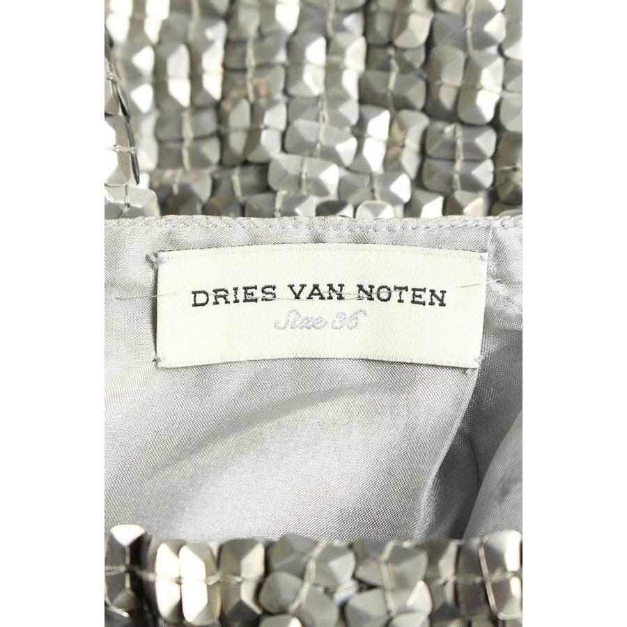 ドリスヴァンノッテン DRIES VAN NOTEN サイズ:36 スパンコールチェーン装飾スカート 中古 BS99
