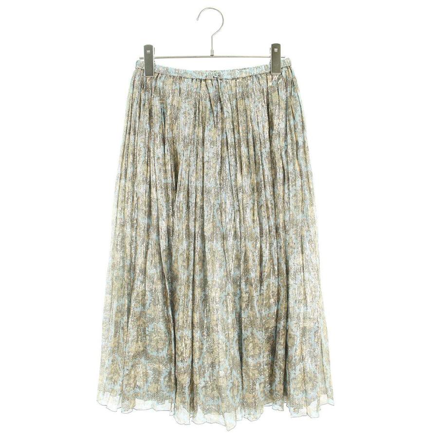 ドゥロワー スカート 6524-299-0925 サイズ:36 フラワープリント  