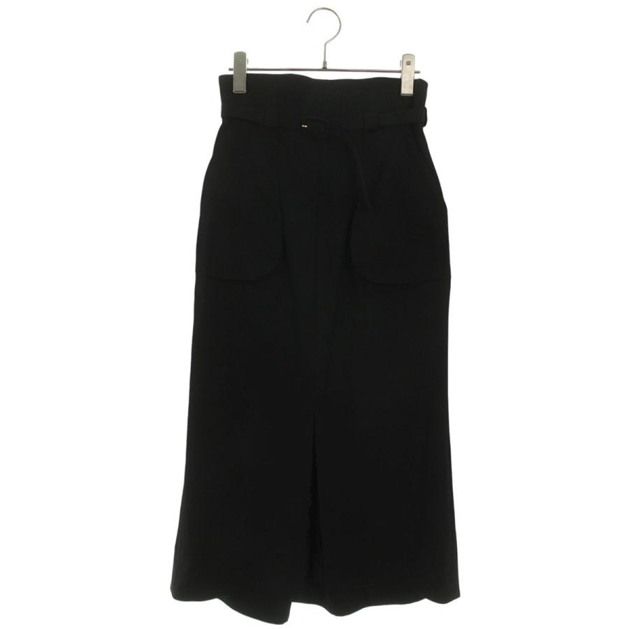 mame マメクロゴウチ サイズ:1 MK02-SK012 12 Basic Wool Belted Skirt 