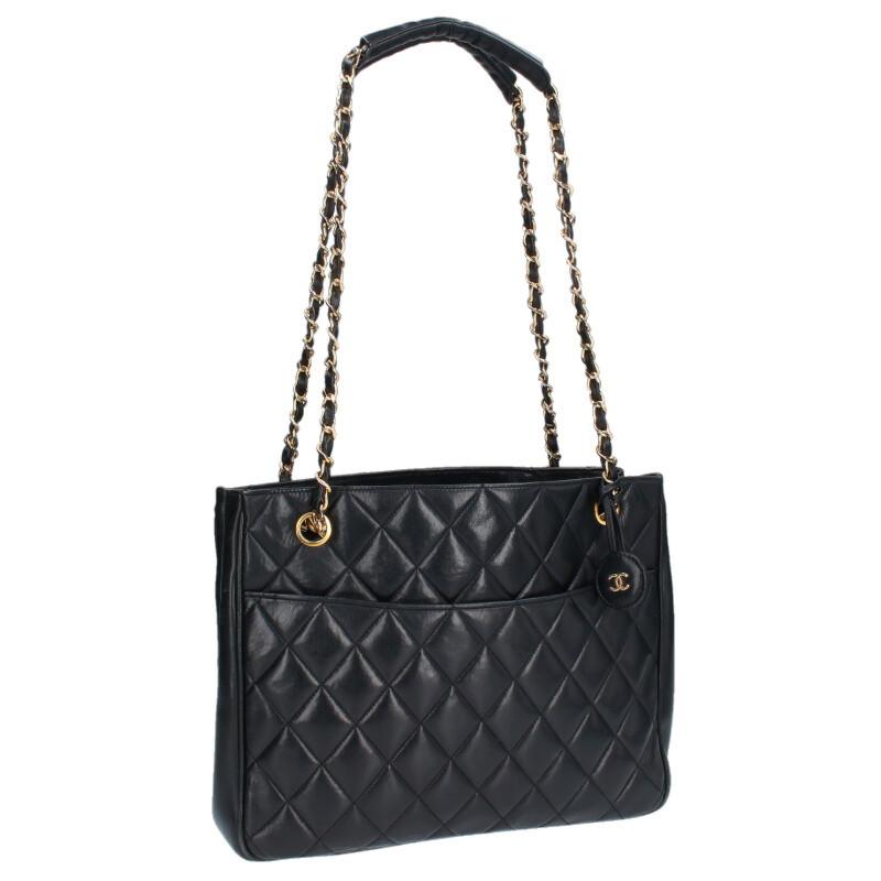 シャネル CHANEL マトラッセ チェーントートバッグ ココマークチャーム CHANEL（シャネル） トートバッグ マトラッセ ココマークチャーム付き