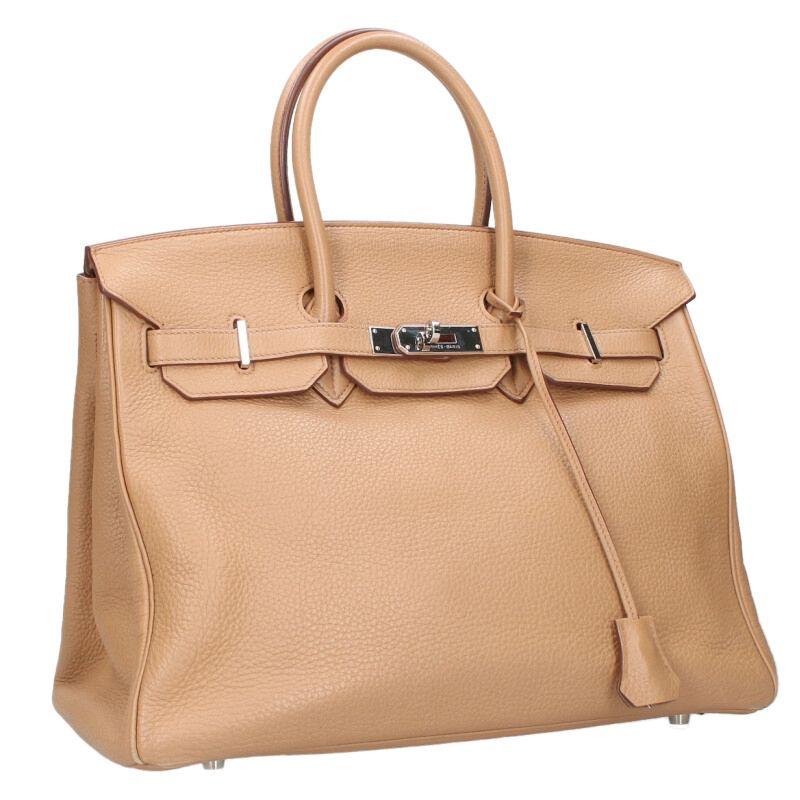 HERMES エルメス ハンドバッグ サイズ:35 バーキン35 □M刻印 SV金具