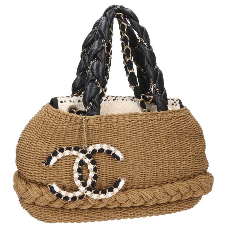 CHANEL（シャネル） ハンドバッグ ココカントリー ラフィアココ