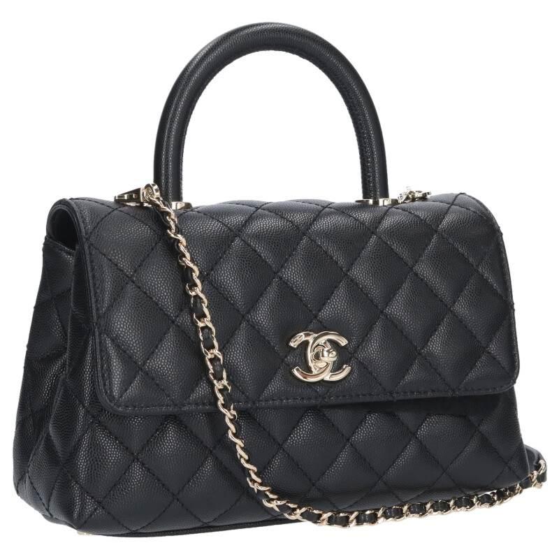 CHANEL（シャネル） ココハンドル24 SV金具 キャビアスキン