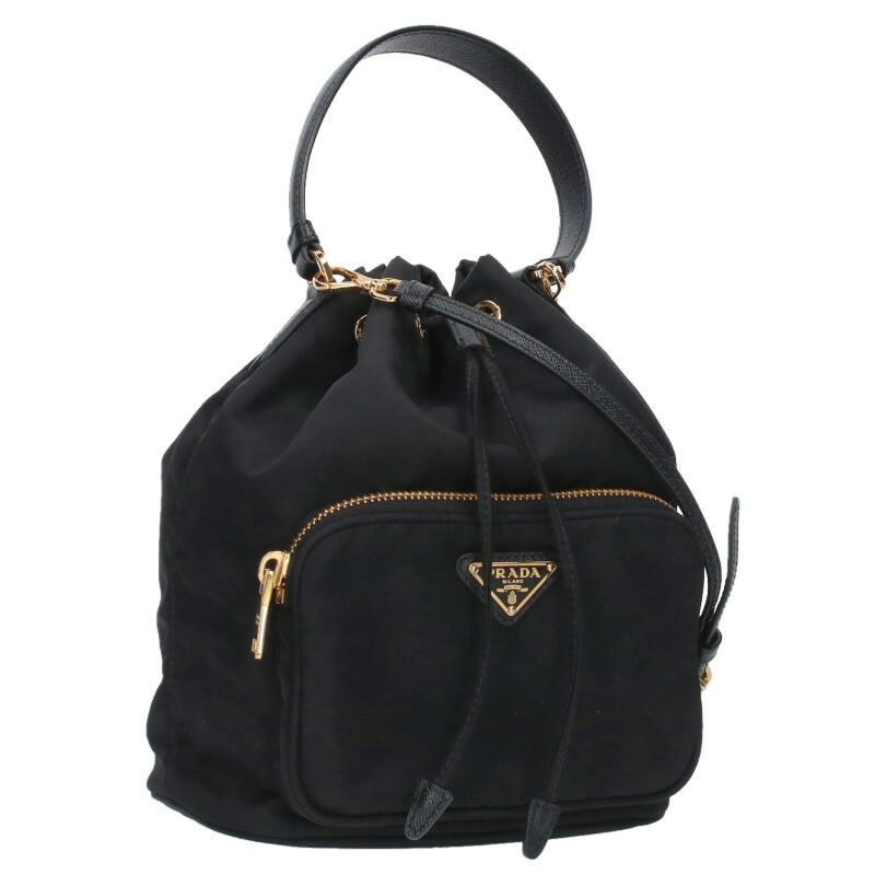 PRADA プラダ 1BH038 RE-NYLON デュエットショルダーバッグ 中古 PRADA プラダ 1BH038 RE-NYLON デュエットショルダーバッグ 中古