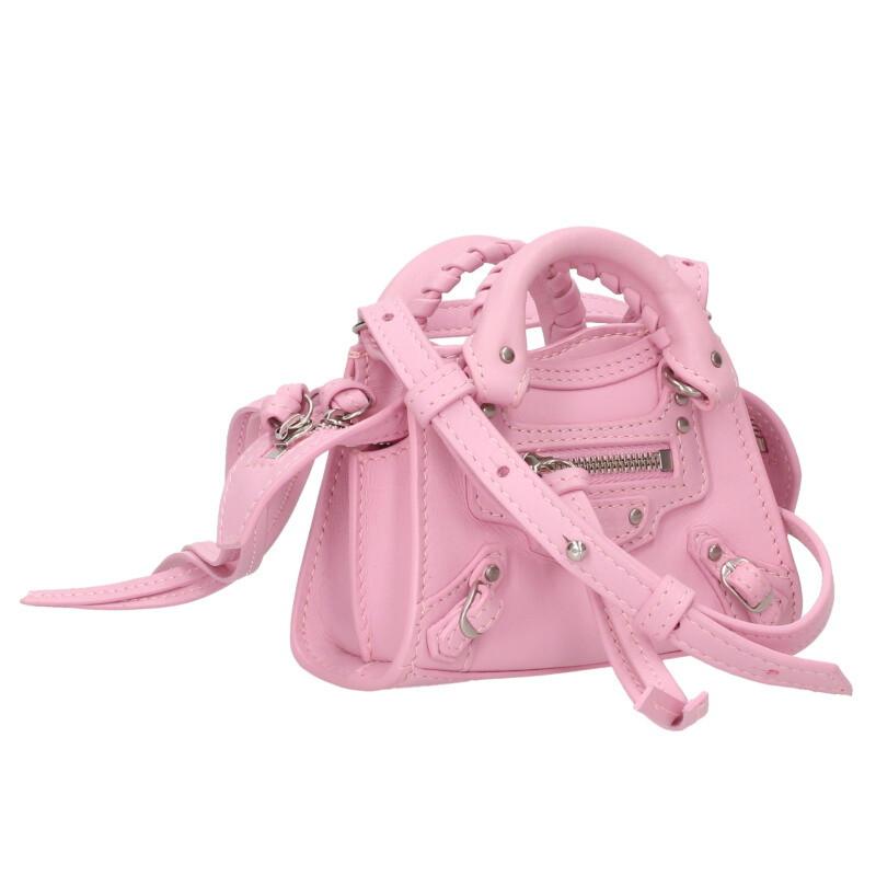 バレンシアガ   669537 11R5Y クラシックネオ ナノ レザー2WAYショルダーバッグ 中古 SB01 BALENCIAGA（バレンシアガ） ショルダーバッグ 669537 11R5Y