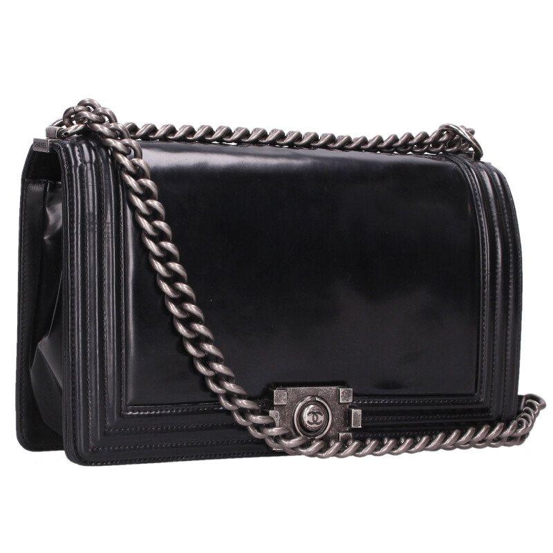 バッグ 【極美品】ボーイシャネル レザー チェーンショルダーバッグ