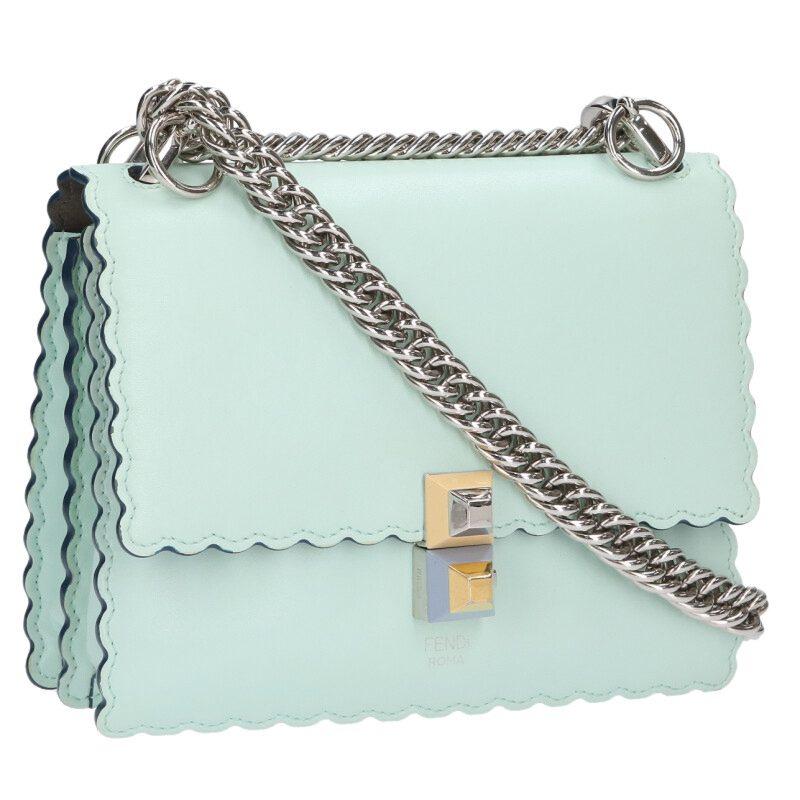 FENDI（フェンディ） 8M0381 キャナイ ミニ チェーンレザーショルダー 