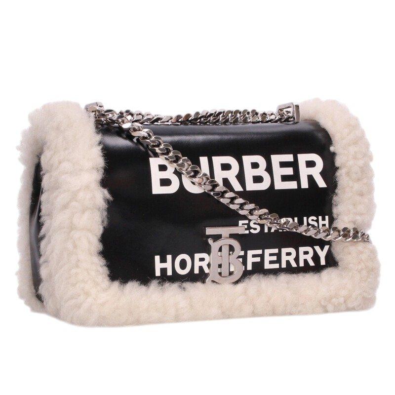 BURBERRY（バーバリー） TBロゴシアリングトリムチェーンショルダー