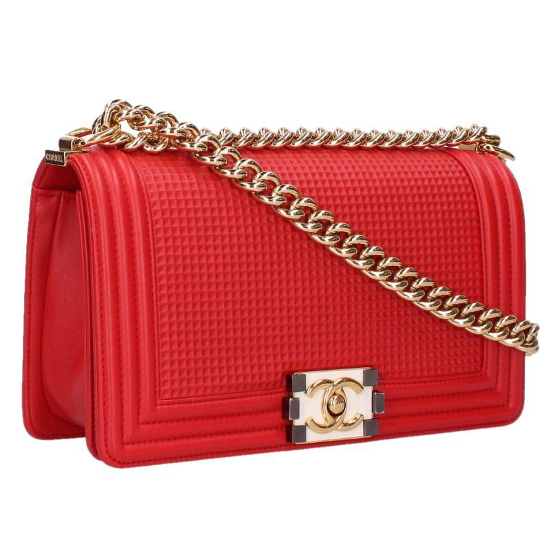 CHANEL（シャネル） WS28807 ボーイシャネル25 ラムスキンチェーン 