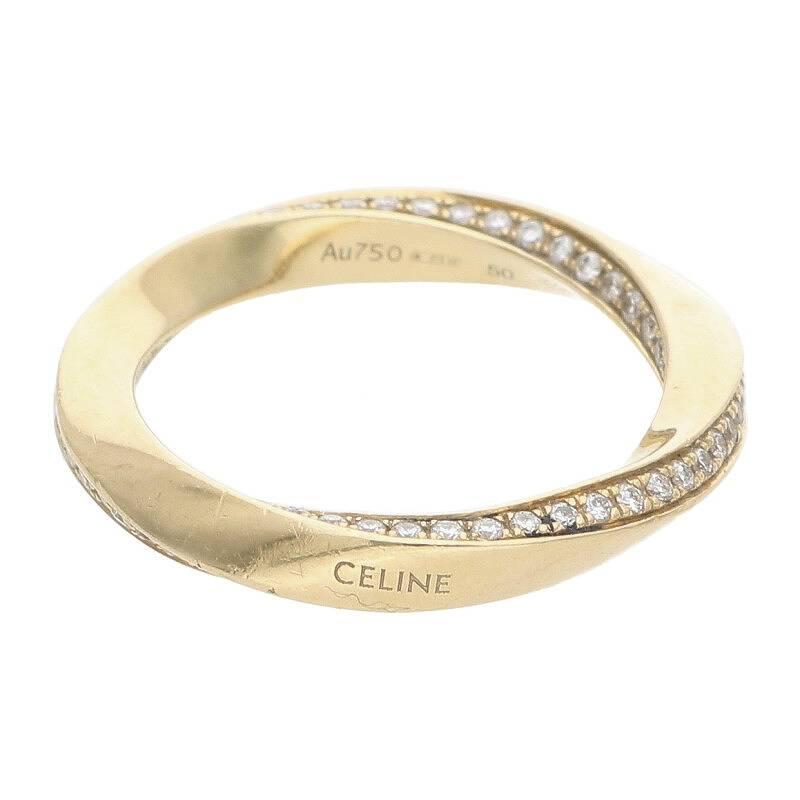 CELINE（セリーヌ） リング サイズ:9号/50 トーション K18YG