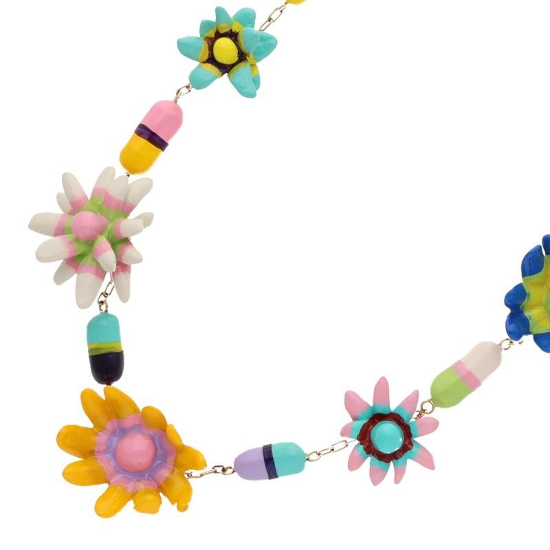 miu miu（ミュウミュウ） 22AW オルゴールフラワーネックレス 中古