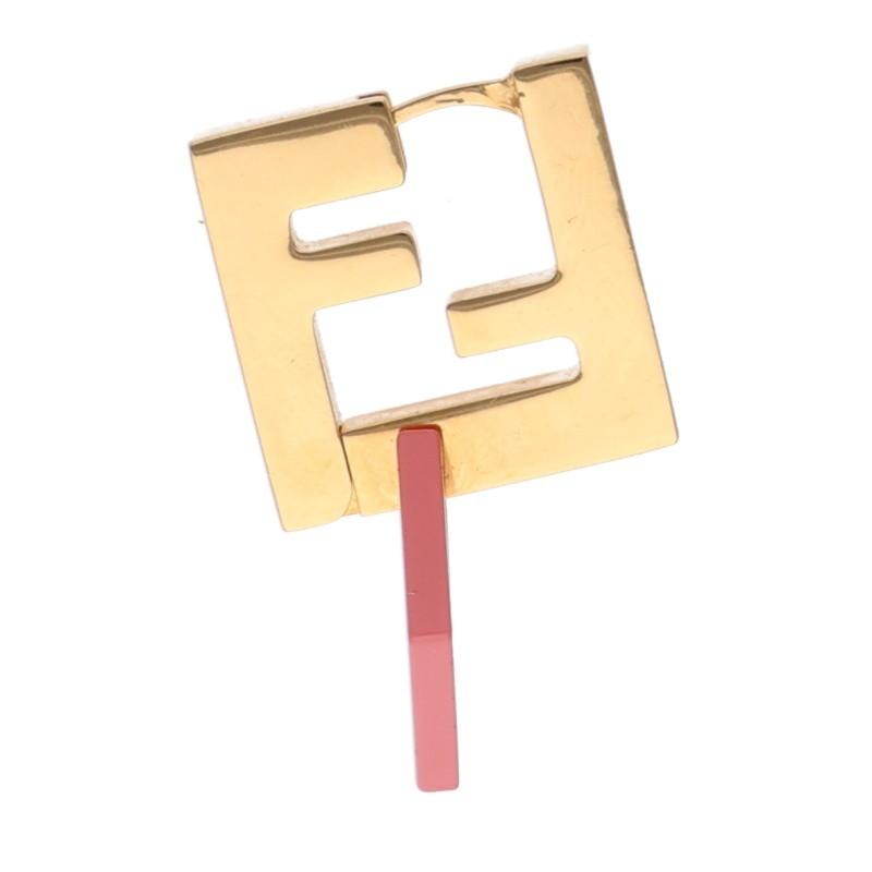FENDI（フェンディ） ピアス フォーエバー FFロゴドロップピアス 中古