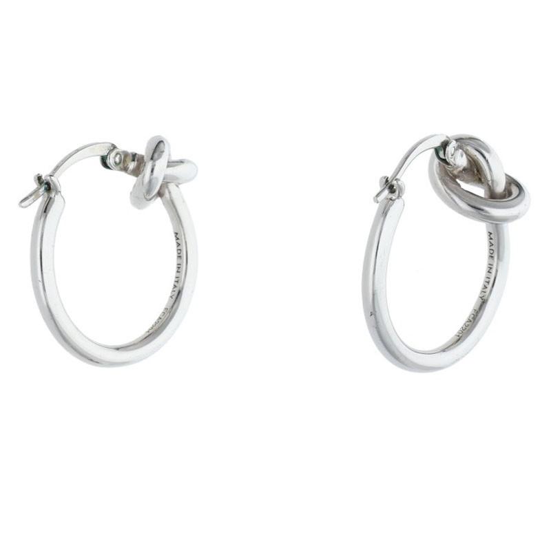 CELINE（セリーヌ） ノット スモールフープピアス 中古 OM10 : RINKAN 