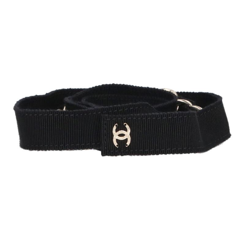 CHANEL（シャネル） ベルト サイズ:S リボンウエストマーク チェーン 