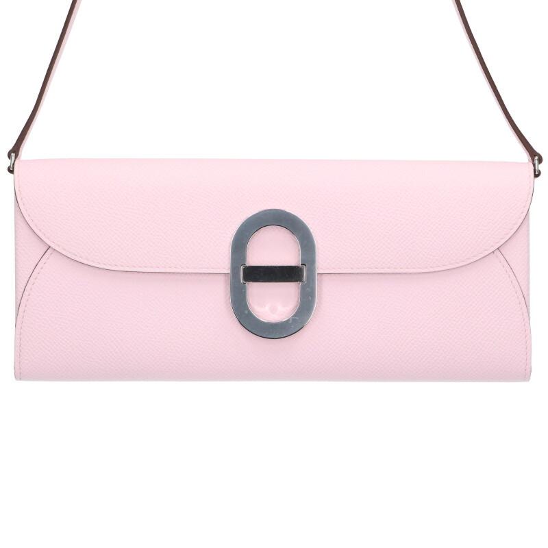 エルメス   シェーヌダンクル トゥーゴー W刻印 SV金具エプソン財布 中古 GZ14 HERMES（エルメス） シェーヌダンクル トゥーゴー W刻印 SV金具