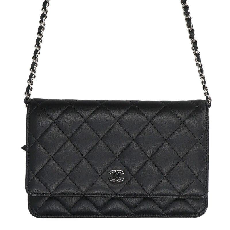 CHANEL（シャネル） クラシックチェーンウォレット SV金具ラムスキン