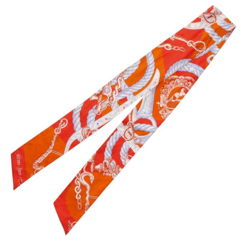 HERMES（エルメス） スカーフ マキシツイリー Della Cavalleria シルク